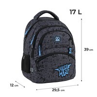 Шкільний рюкзак GoPack Education 175M-8 Cool Gamer 17л (GO25-175M-8)