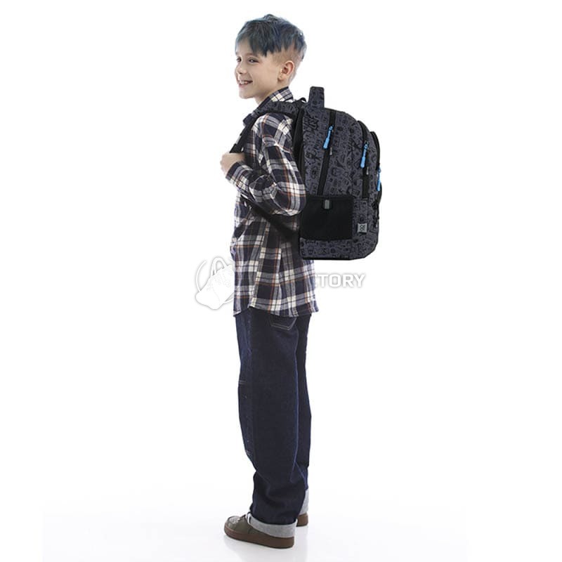 Шкільний рюкзак GoPack Education 175M-8 Cool Gamer 17л (GO25-175M-8)