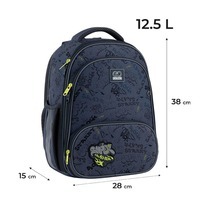 Шкільний каркасний рюкзак GoPack Education 597M-4 Super Skater 12.5л (GO25-597M-4)