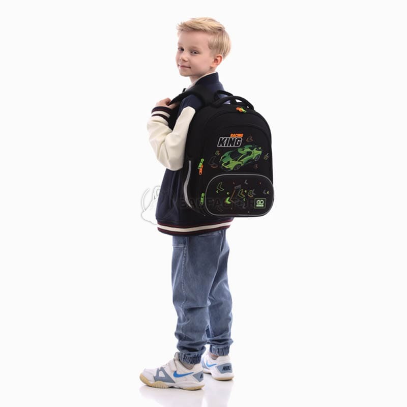 Шкільний каркасний рюкзак GoPack Education 597M-5 Rasing King 12.5л (GO25-597M-5)