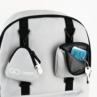 Міський підлітковий рюкзак GoPack Education Teens 178 сірий 19л (GO25-178L-2)