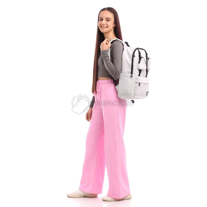 Міський підлітковий рюкзак GoPack Education Teens 178 сірий 19л (GO25-178L-2)