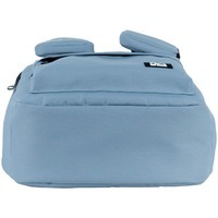 Міський підлітковий рюкзак GoPack Education Teens 178 сіро-блакитний 19л (GO25-178L-3)