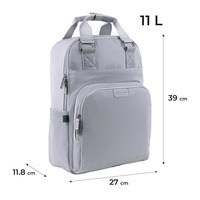 Міський рюкзак GoPack Education Teens 179 бежевий 11л (GO25-179M-2)