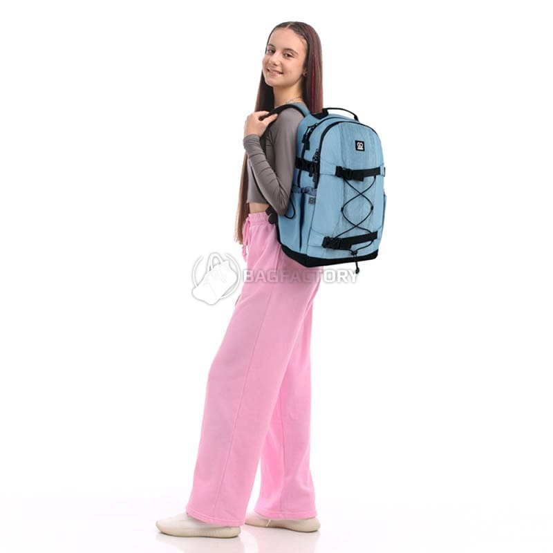 Міський рюкзак GoPack Education Teens 186 блакитний 20л (GO25-186L-2)