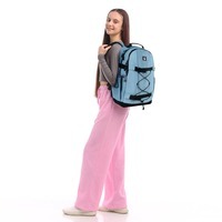 Міський рюкзак GoPack Education Teens 186 блакитний 20л (GO25-186L-2)