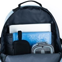 Міський рюкзак GoPack Education Teens 186 блакитний 20л (GO25-186L-2)