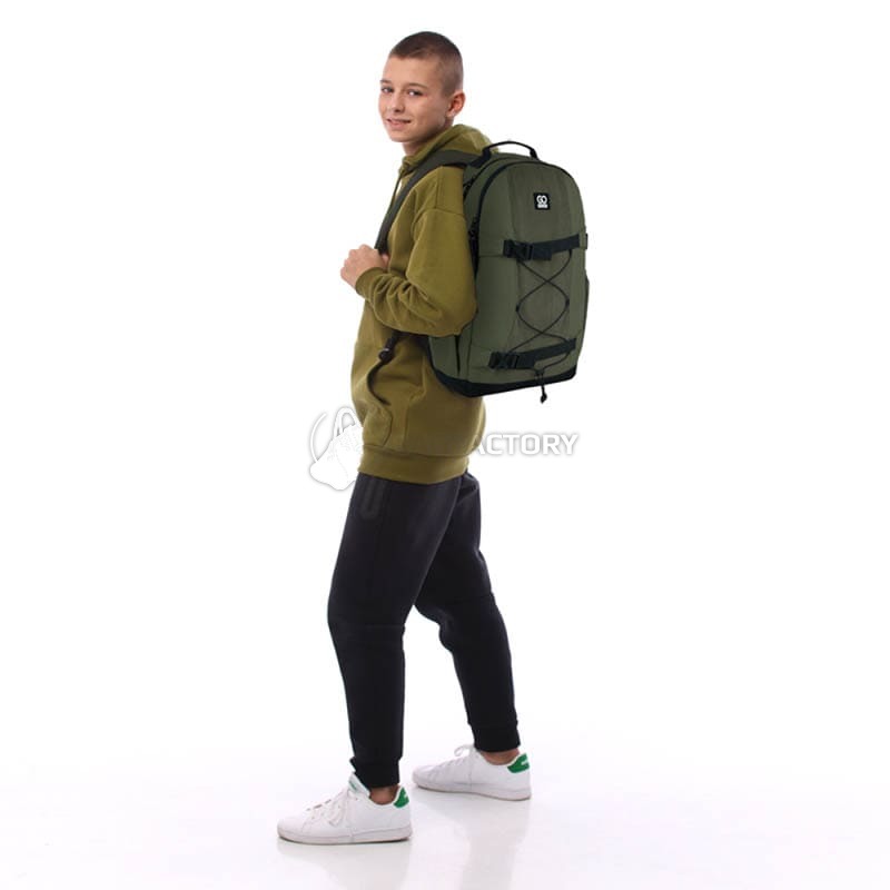 Міський рюкзак GoPack Education Teens 186 хакі 20л (GO25-186L-3)