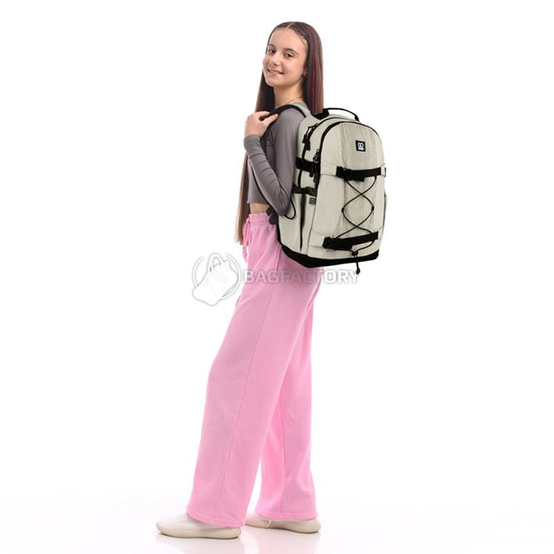 Міський рюкзак GoPack Education Teens 186 бежевий 20л (GO25-186L-4)