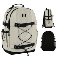 Міський рюкзак GoPack Education Teens 186 бежевий 20л (GO25-186L-4)