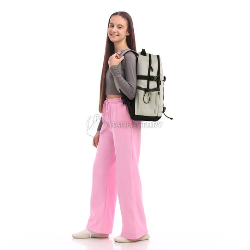 Міський рюкзак GoPack Education Teens 186 бежевий 20л (GO25-186L-4)