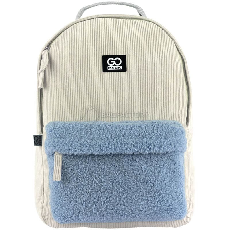 Міський рюкзак GoPack Education Teens 147 бежевий 14л (GO25-147M-1)