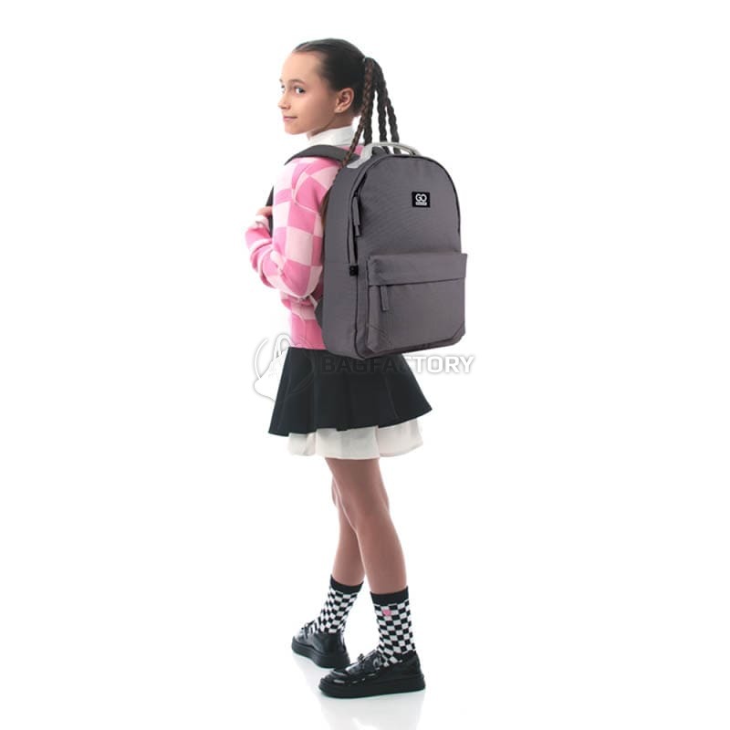 Міський рюкзак GoPack Education Teens 147 сірий 14л (GO25-147M-7)