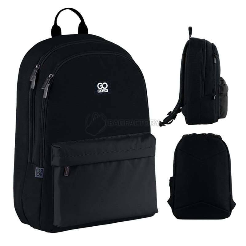 Міський рюкзак GoPack Education Teens 140 чорний 15л (GO25-140L-3)