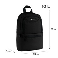 Рюкзак підлітковий GoPack Education Teens 119 чорний 10л (GO25-119S-1)