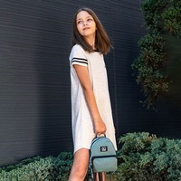 Сумка-рюкзак міні GoPack Education Teens 181XXS-1 м'ятний 1.3л (GO24-181XXS-2)
