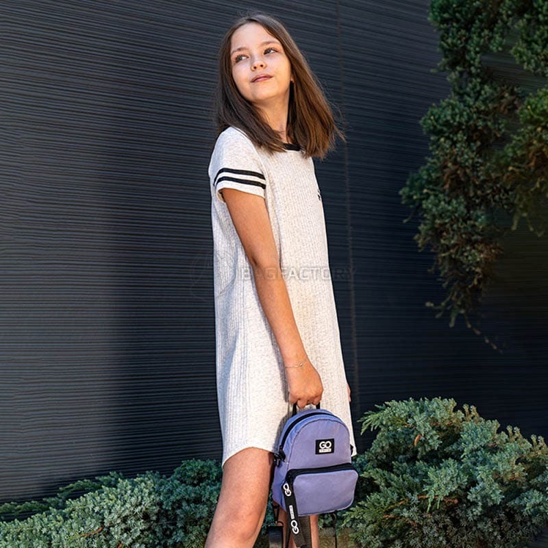 Сумка-рюкзак міні GoPack Education Teens 181XXS-1 фіолетовий 1.3л (GO24-181XXS-3)