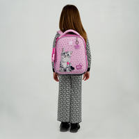 Шкільний каркасний рюкзак Kite Education 555 Studio Pets Рожевий 14л (SP25-555S-1)