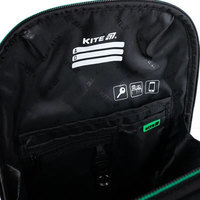 Шкільний каркасний рюкзак Kite Education 555 Play&Win Чорний 14л (K25-555S-2)