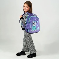 Шкільний каркасний рюкзак Kite Education 555 Studio Pets Фіолетовий 14л (SP25-555S-2)
