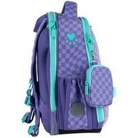 Шкільний каркасний рюкзак Kite Education 555 Studio Pets Фіолетовий 14л (SP25-555S-2)