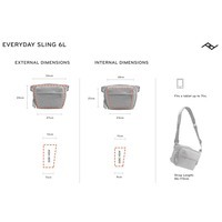 Сумка для фотокамери Peak Design Everyday Sling 6L v2 Coyote (BEDS-6-CY-3)
