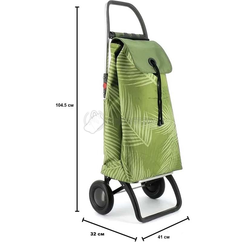 Господарська сумка-візок Rolser I-Max Costa Rica 2 43л Kaki (931440)