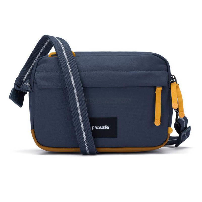 Жіноча сумка антизлодій Pacsafe GO Сrossbody 6 ст. захисту 2.5 л темно-синій (35105660)