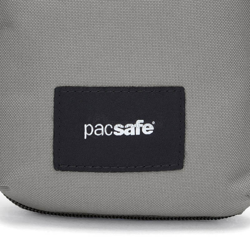 Сумка через плече антизлодій Pacsafe GO Tech Crossbody 4 ст. захисту 0.2л сірий (35175146)