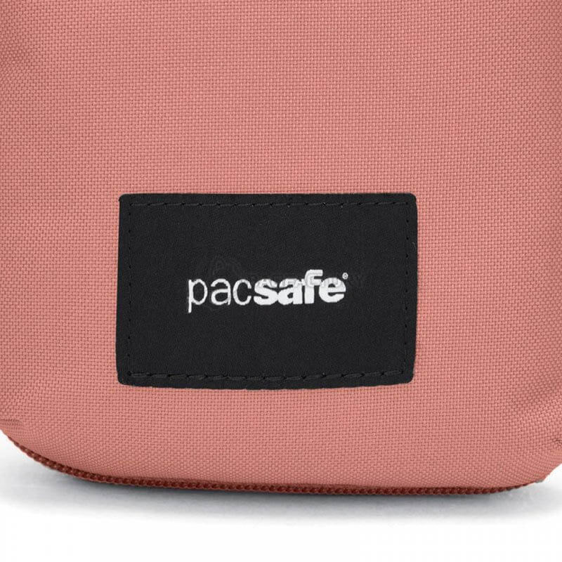 Сумка через плече антизлодій Pacsafe GO Tech Crossbody 4 ст. захисту 0.2л рожевий (35175340)