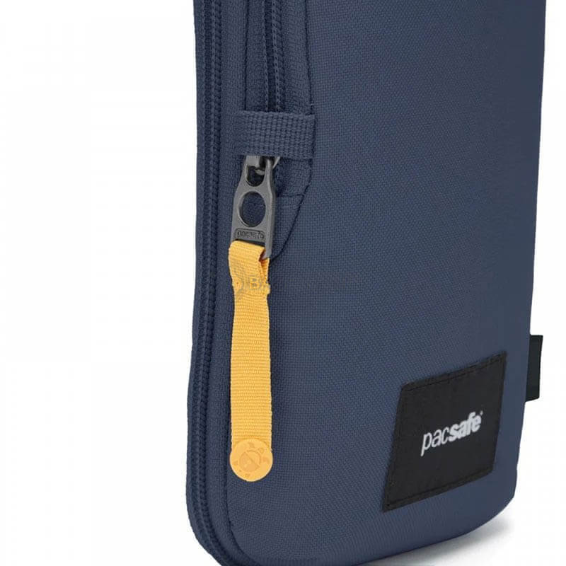 Сумка через плече антизлодій Pacsafe GO Tech Crossbody 4 ст. захисту 0.2л темно-синій (35175651)