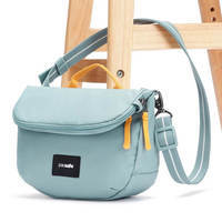 Жіноча сумка антизлодій Pacsafe GO Saddle Crossbody 6 ст. захисту 7 л м'ятний (35140528)