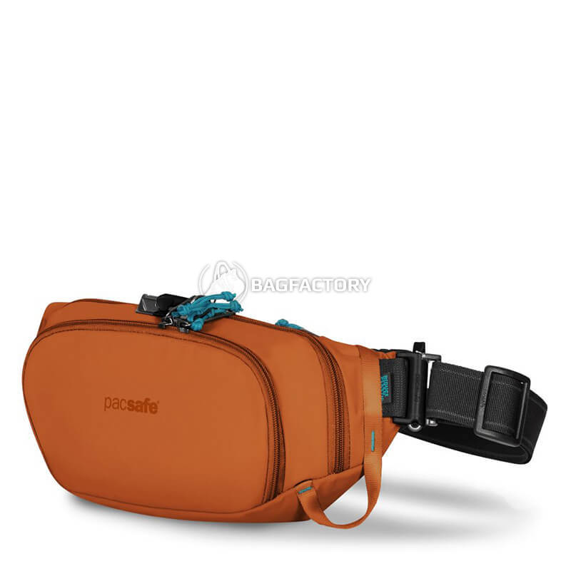 Поясна сумка антизлодій Pacsafe Eco Waist Pack 3.5л теракотовий (41104231)