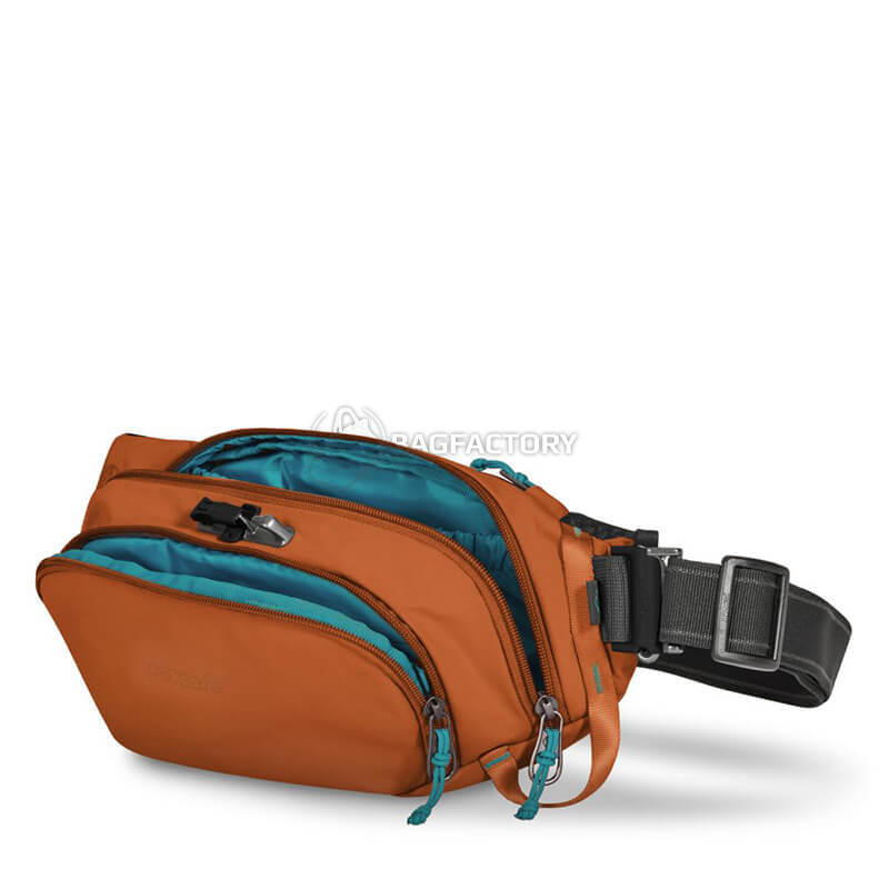 Поясна сумка антизлодій Pacsafe Eco Waist Pack 3.5л теракотовий (41104231)