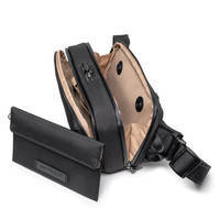 Сумка слінг антизлодій Pacsafe x SLNT pocket sling 3л чорний (83102100)