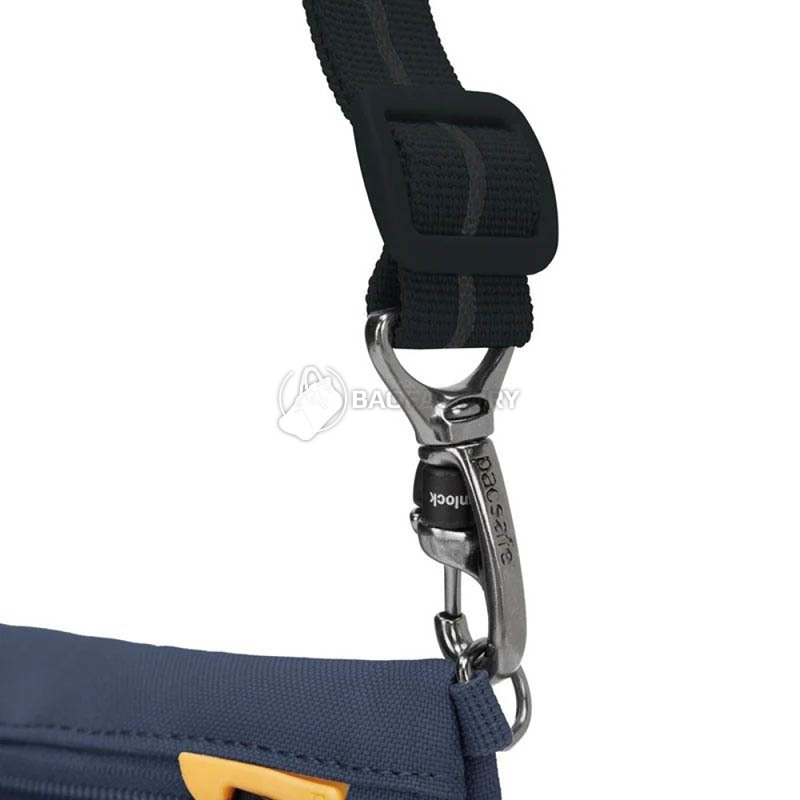 Жіноча сумка антизлодій Pacsafe GO Crossbody Pouch 4 ст. захисту 3.5 л темно-синій (35125651)