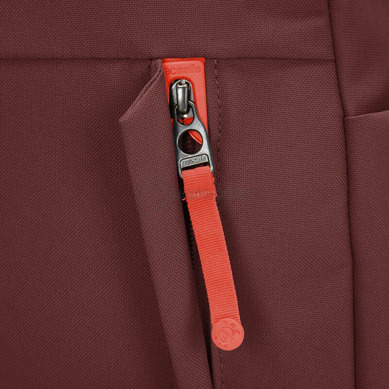 Міський рюкзак антизлодій Pacsafe GO 15L 6 ст. захисту бургунді (35110345)