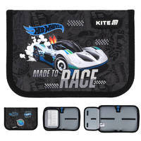 Пенал без наповнення Kite Hot Wheels 621 HW, 1 відділення, 1 відворот (HW25-621)