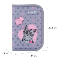 Пенал без наповнення Kite Studio Pets 621 SP, 1 відділення, 1 відворот (SP25-621)