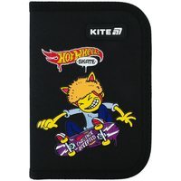 Пенал без наповнення Kite Hot Wheels 622-2 HW, 1 відділення, 2 відвороти (HW25-622-2)