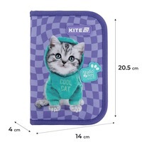 Пенал без наповнення Kite Studio Pets 622-2 SP, 1 відділення, 2 відвороти (SP25-622-2)