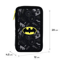 Пенал без наповнення Kite 623 DC Batman, 2 відділення (DC25-623)