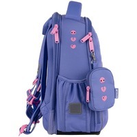 Шкільний каркасний рюкзак Kite Education Kuromi 555 Фіолетовий 14 л (HK25-555S-2)
