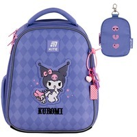 Шкільний каркасний рюкзак Kite Education Kuromi 555 Фіолетовий 14 л (HK25-555S-2)