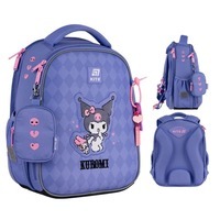 Шкільний каркасний рюкзак Kite Education Kuromi 555 Фіолетовий 14 л (HK25-555S-2)