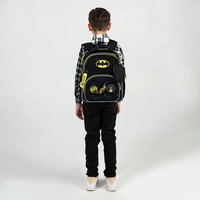 Шкільний каркасний рюкзак Kite Education 556 DC Batman Чорний 12 л (DC25-556M)