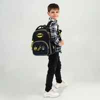 Шкільний каркасний рюкзак Kite Education 556 DC Batman Чорний 12 л (DC25-556M)