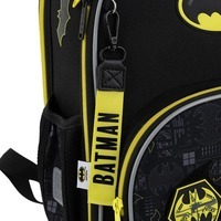 Шкільний каркасний рюкзак Kite Education 556 DC Batman Чорний 12 л (DC25-556M)