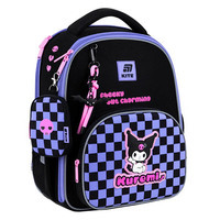 Шкільний каркасний рюкзак Kite Education 556 Kuromi Чорний/фіолетовий 12 л (HK25-556M)