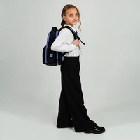 Шкільний каркасний рюкзак Kite Education 556 Kuromi Чорний/фіолетовий 12 л (HK25-556M)